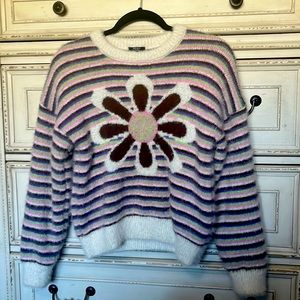 Girls Forever 21 fuzzy sweater